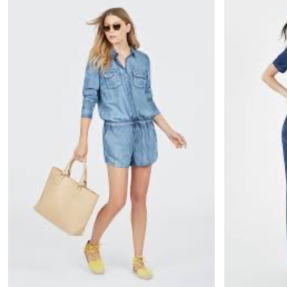 Just Fab shirt jumpsuit